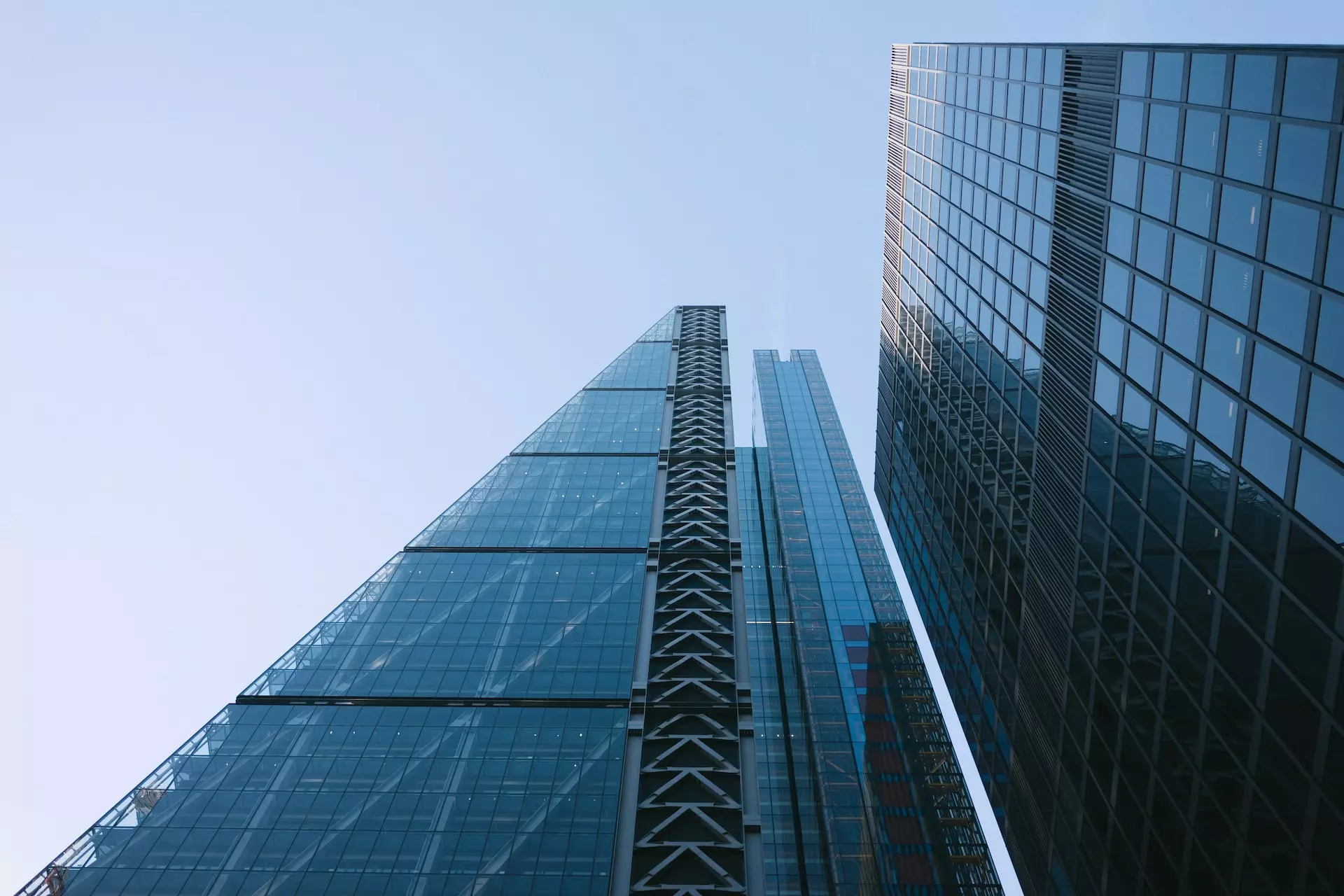 Skyscraper viewed from below