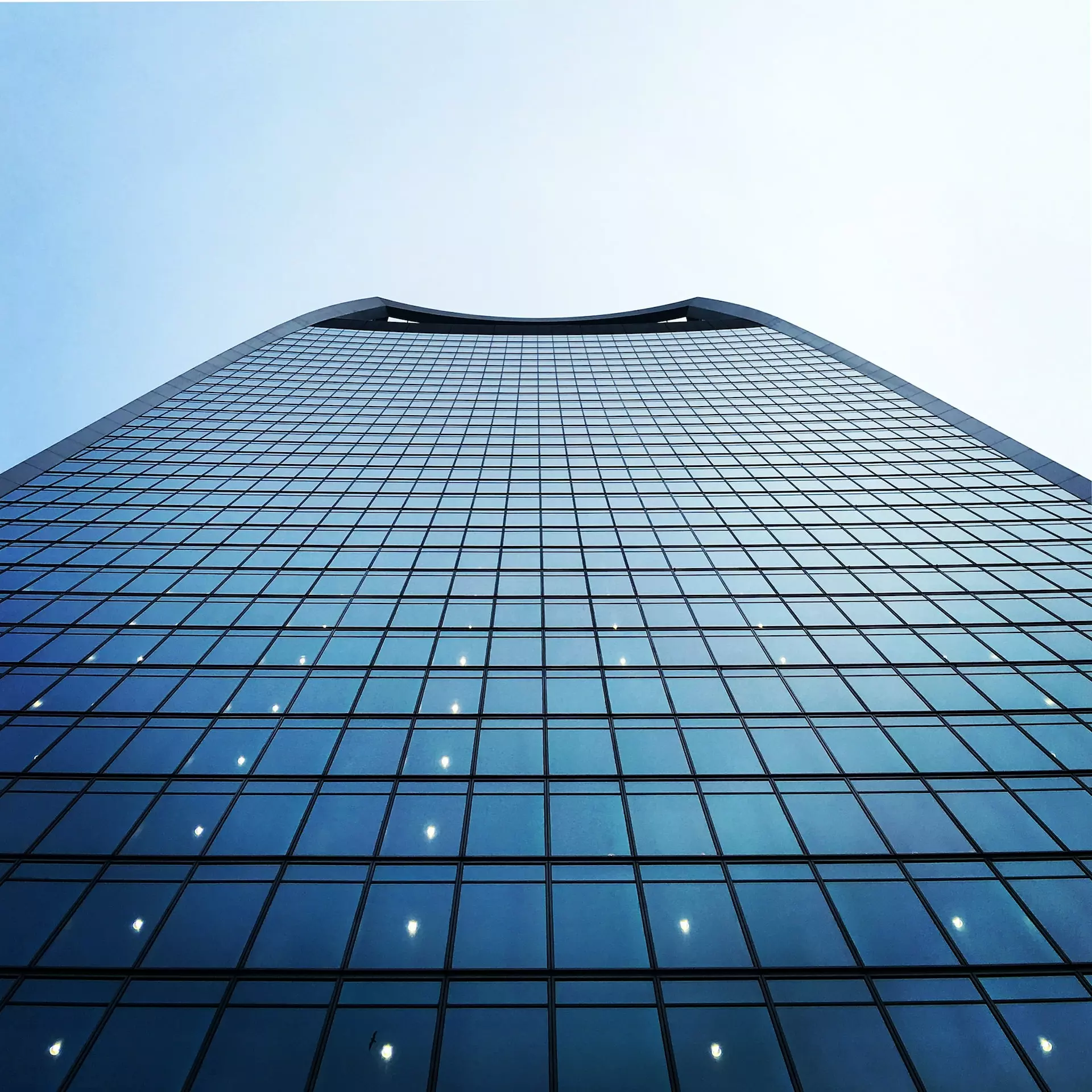 Skyscraper viewed from below