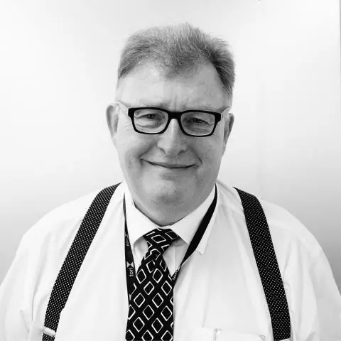 A photograph of Martin Harvey