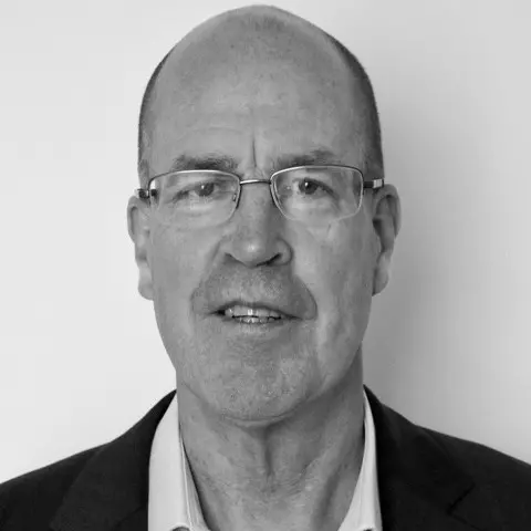 A photograph of Ian Perham