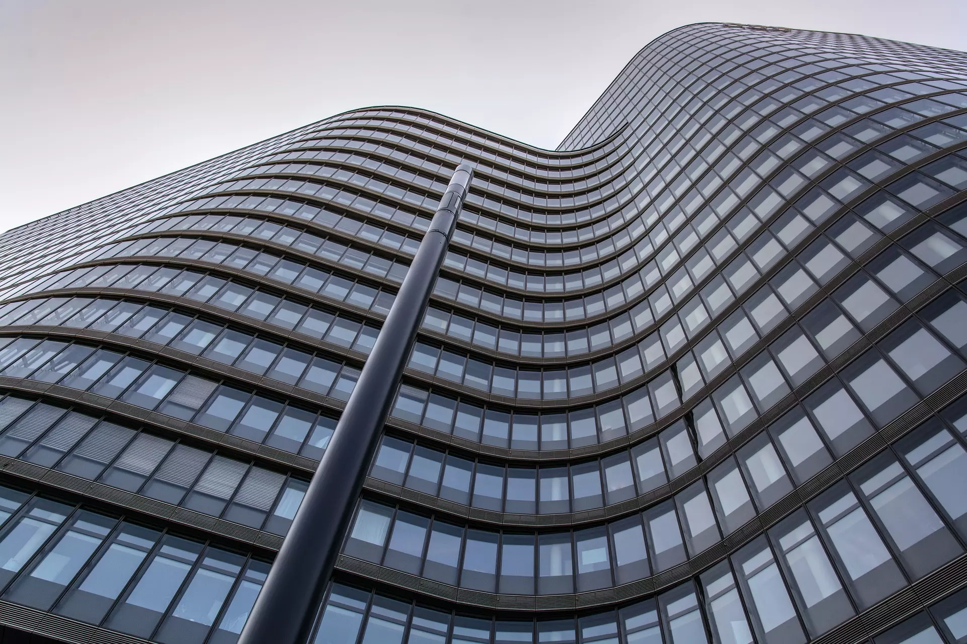 Skyscraper viewed from below