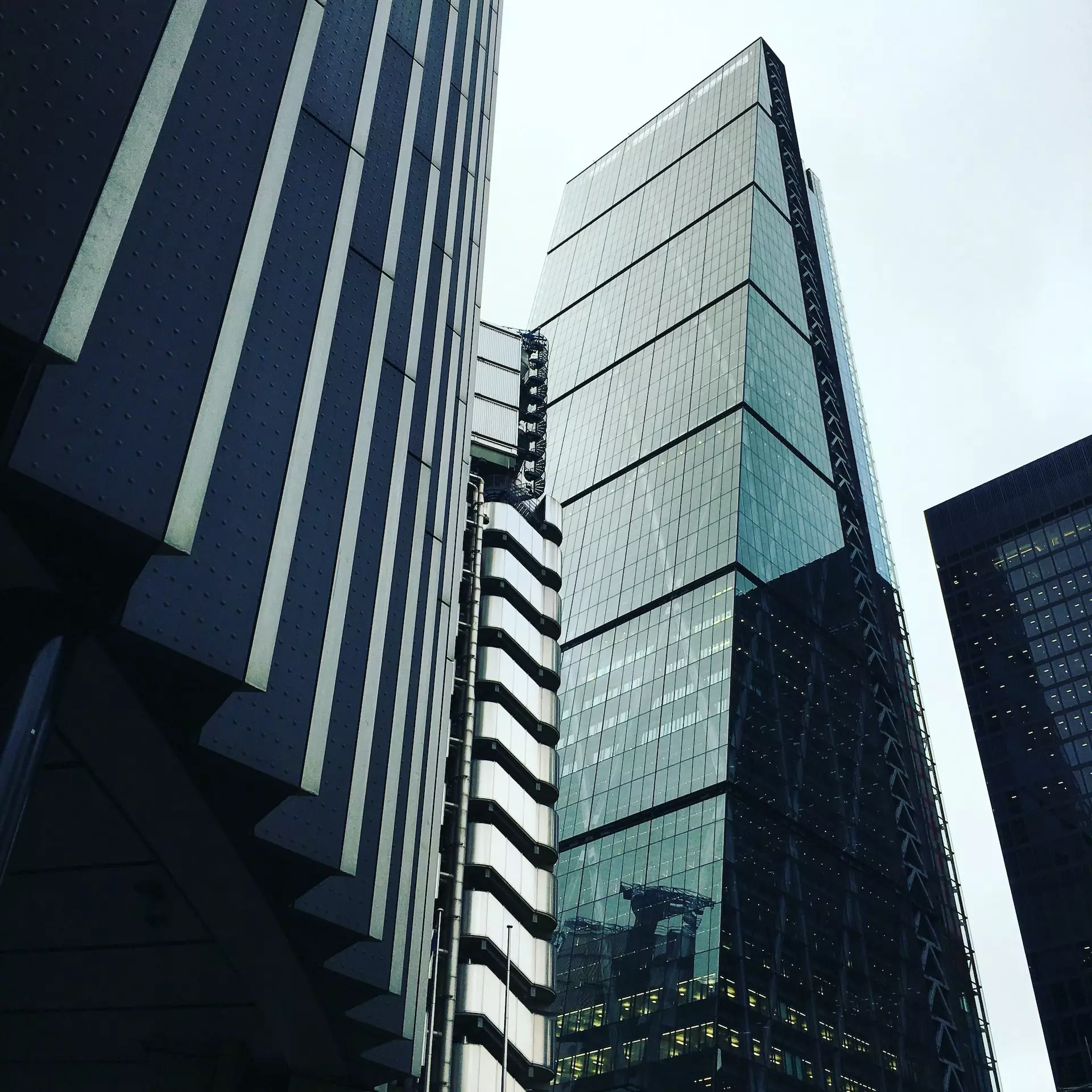 City skyscrapers